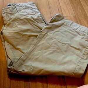 Old school wide leg khakis size 4 ankle